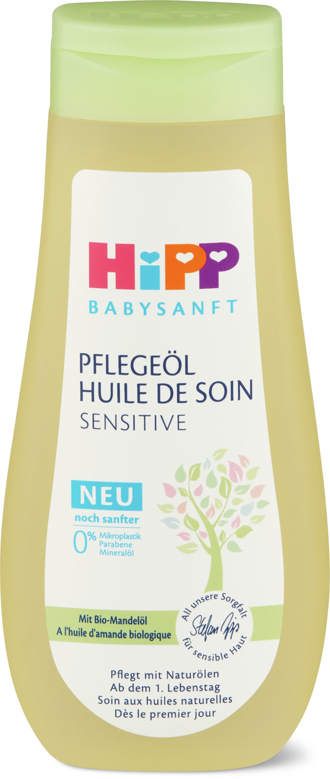 Hipp Huile de soin Sensitive Huile d'amande 200ml